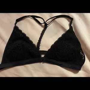 VS black lace bralette